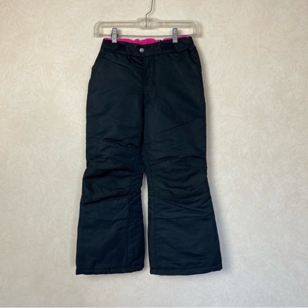 Swiss Tech Snow Pants Black Girl Size 7/8